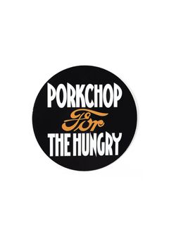 HUNGRY STICKER (BLACK) / ハングリー ステッカー