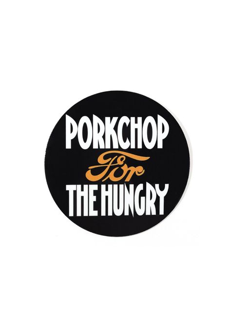 HUNGRY STICKER (BLACK) / ハングリー ステッカー