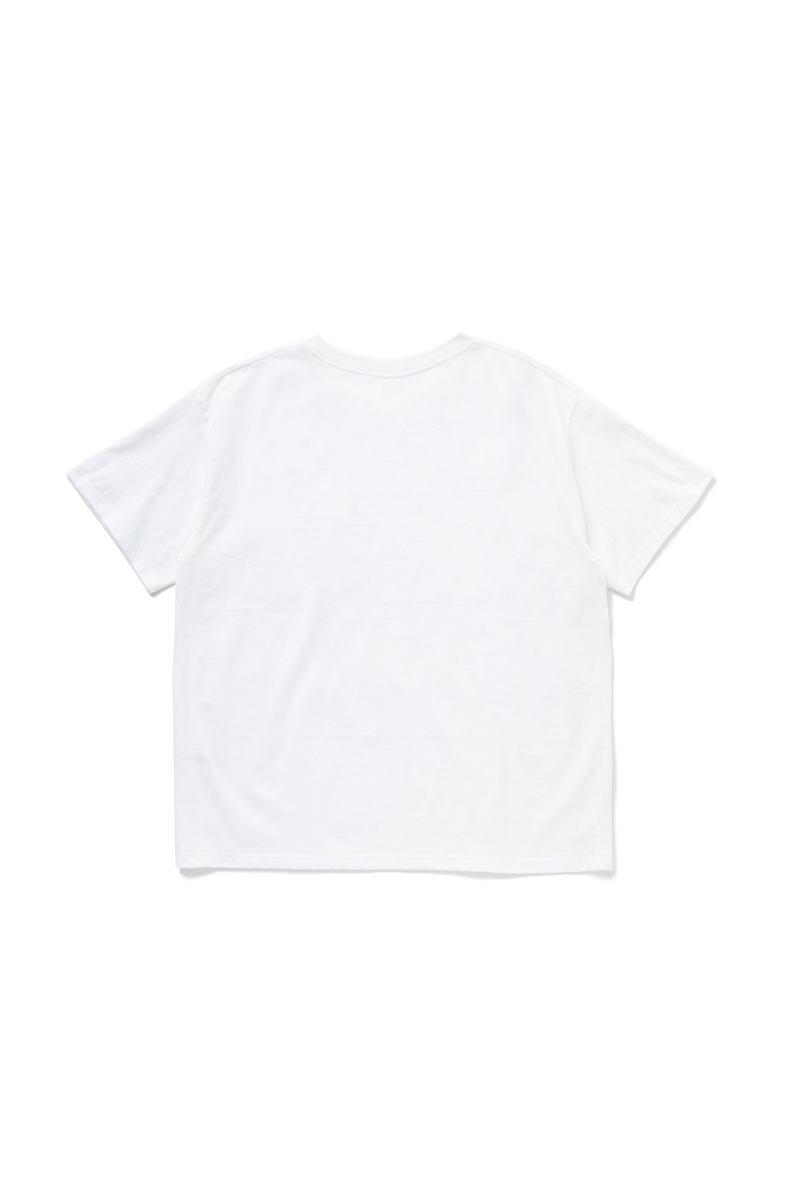 VELVA SHEEN Ex.S/S POCKET TEE "PIERCE" (WHITE) / ベルバシーン コラボ ポケットTシャツ