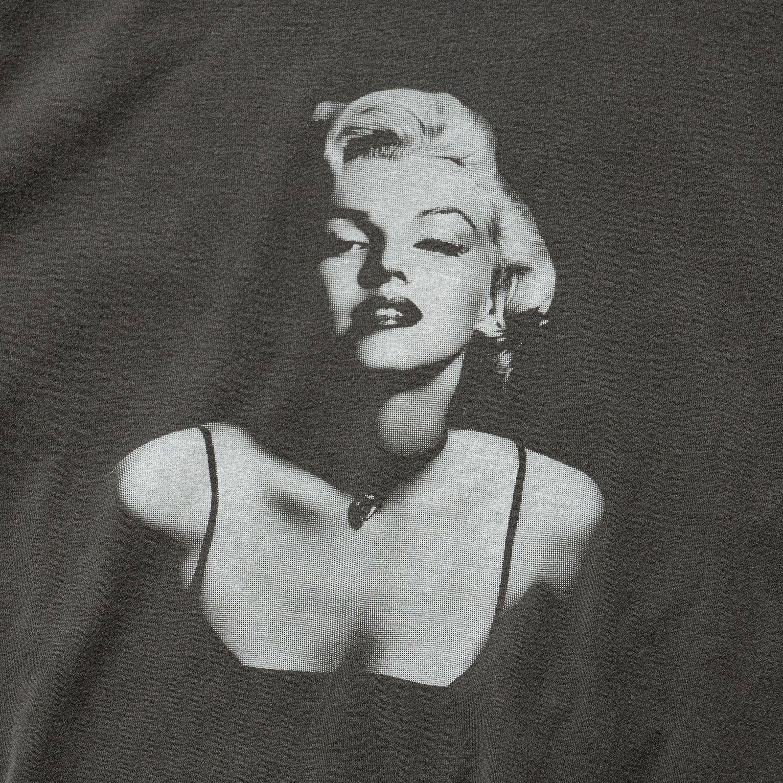 RATS - MONROE TEE (BLACK) / マリリンモンロー プリント T
