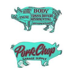PORK CUSHION (TURQUOISE/BURGUNDY) / ポーククッション