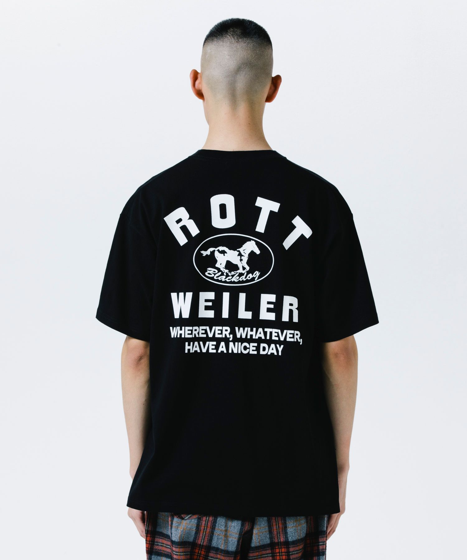 HORSE TEE (BLACK) / プリント Tシャツ