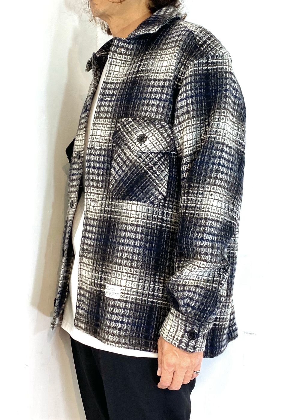 vennparm check jacket brown