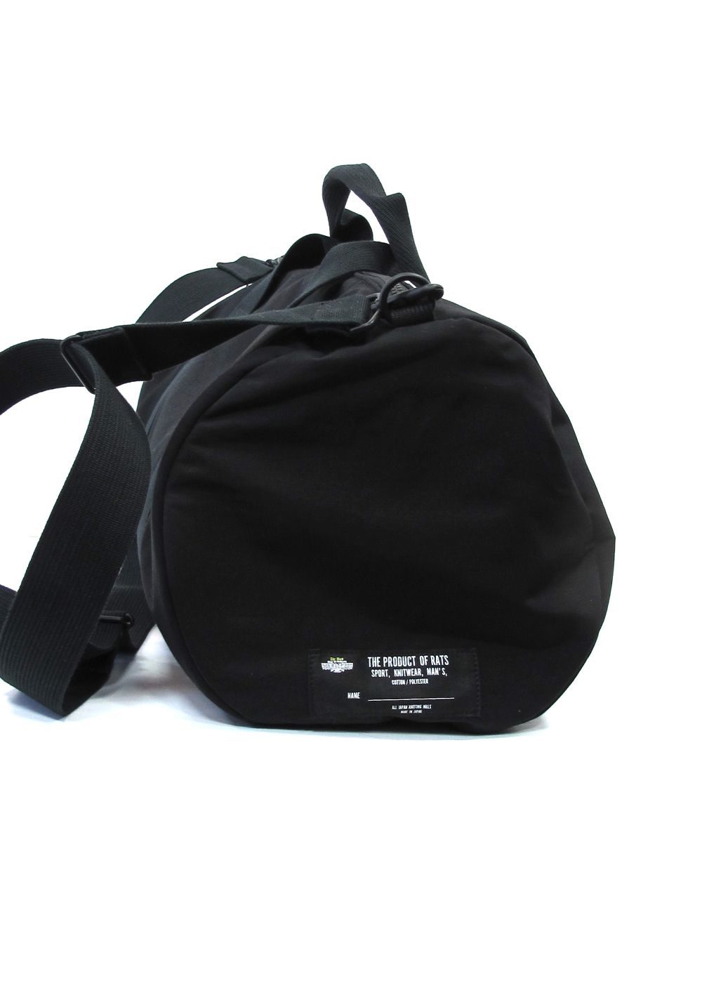 RATS - CN BOSTON BAG (BLACK) / ポーター コラボ ボストンバッグ