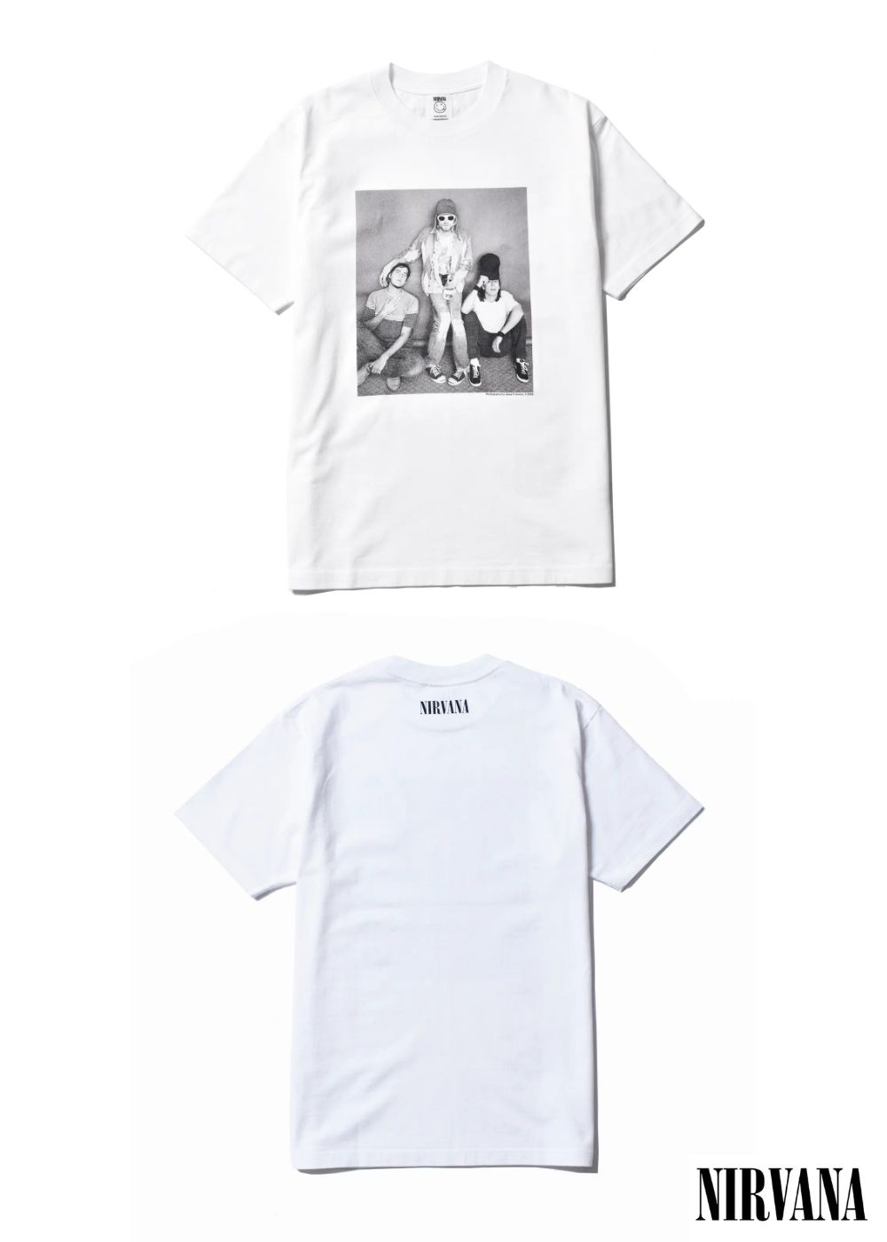 × Nirvana ''JF Photo'' Tee (WHITE) / ニルバーナ コラボフォトT