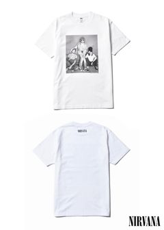 × Nirvana ''JF Photo'' Tee (WHITE) / ニルバーナ コラボフォトT