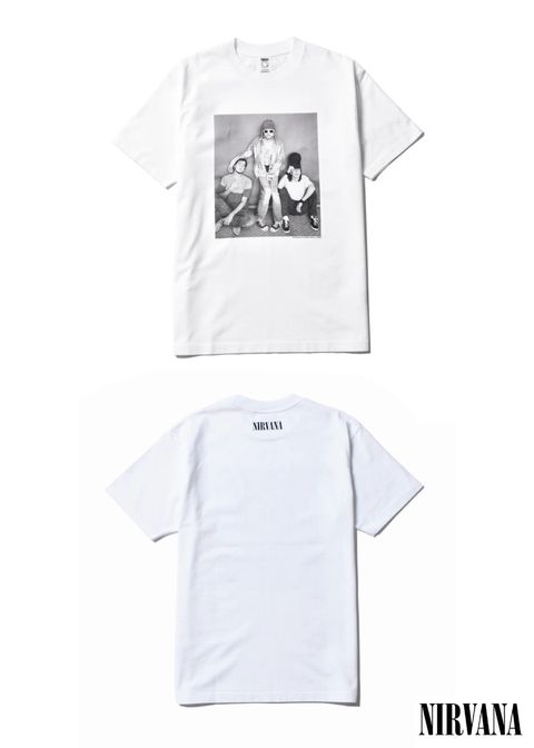× Nirvana ''JF Photo'' Tee (WHITE) / ニルバーナ コラボフォトT