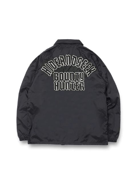 HS×BH TEAM JACKET (BLACK) / バウンティーハンター コラボ コーチジャケット