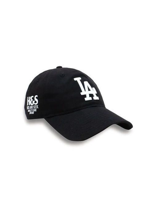 ×NEWERA / LOS ANGELES DODGERS CAP (BLACK) / ニューエラ コラボベースボールキャップ