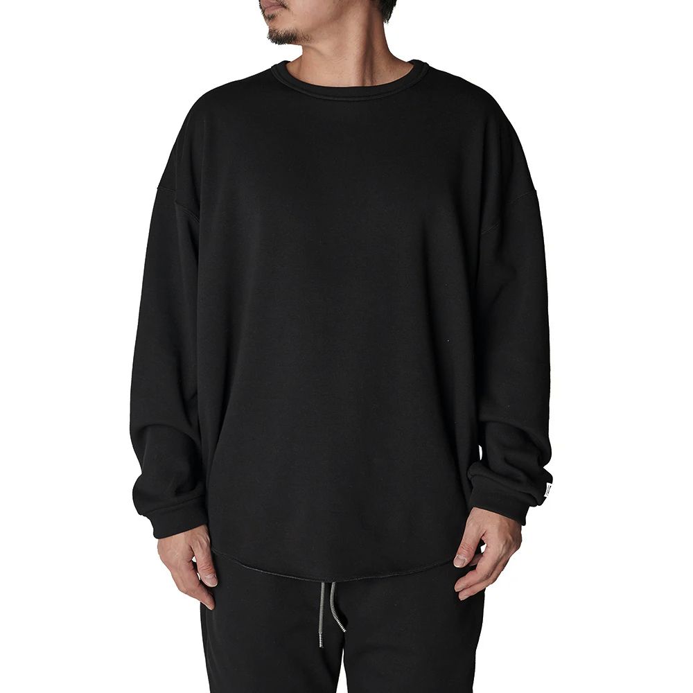 BOMBERHEAT®︎ MULTI WAY DROP CS (BLACK) / ボンバーヒート ビッグシルエット カットソー