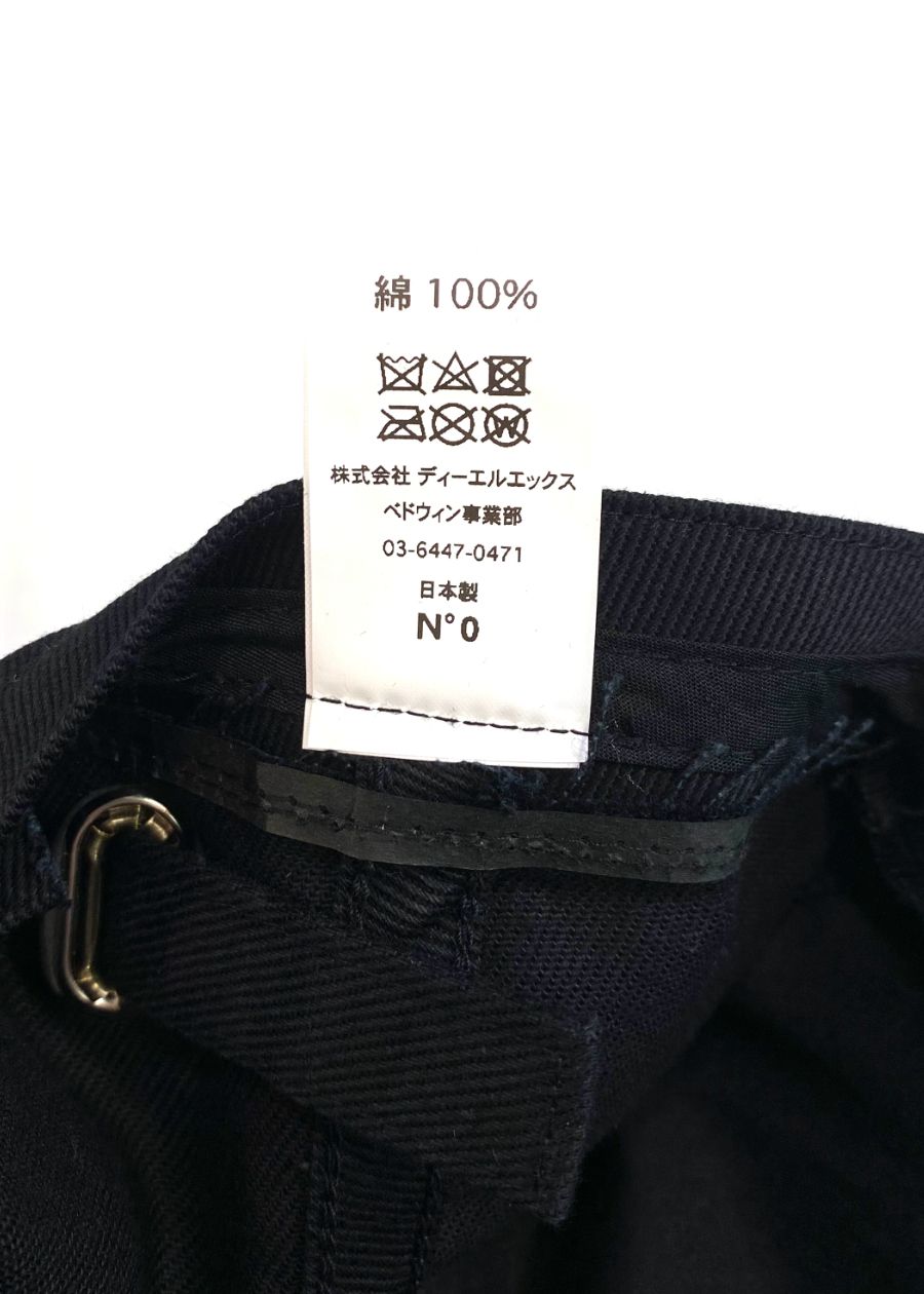 CA4LA Ex. BASEBALL CAP "GREG" (BLACK) / カシラ コラボレーション ベースボールキャップ