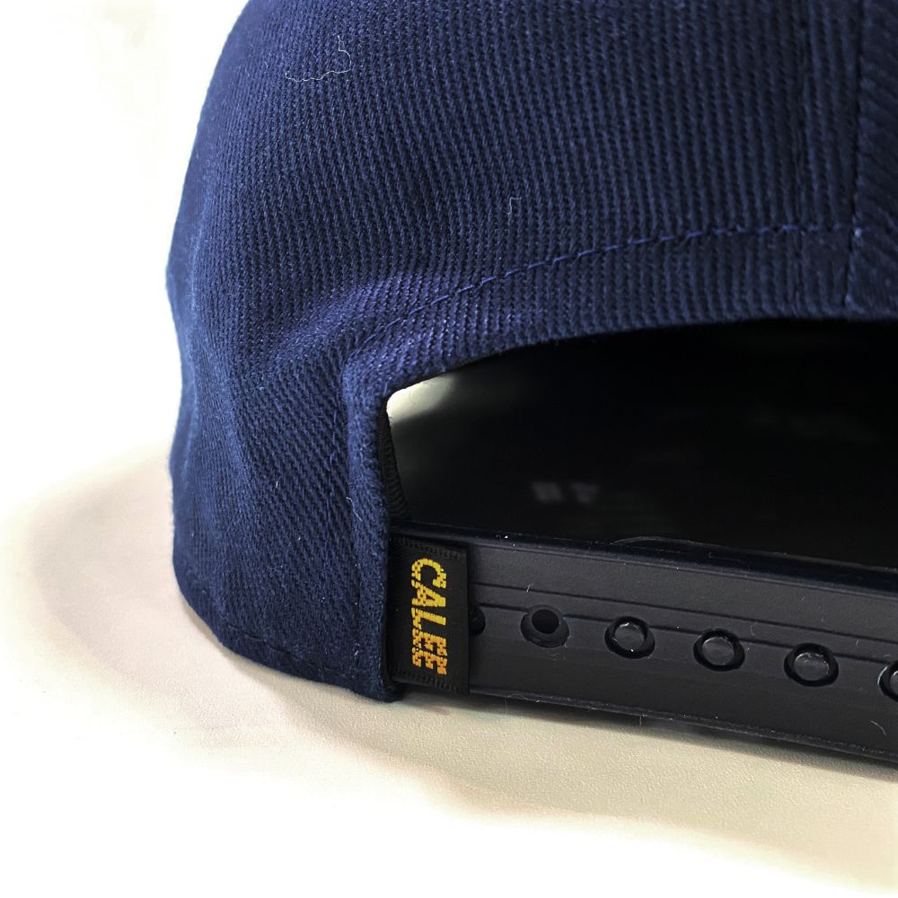 CALEE - CALEE LOGO TWILL CAP (NAVY) / オリジナル ロゴ刺繍