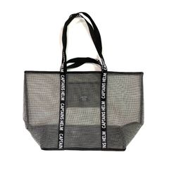 MESH TOTE BAG M (GRAY) / メッシュ トートバッグ