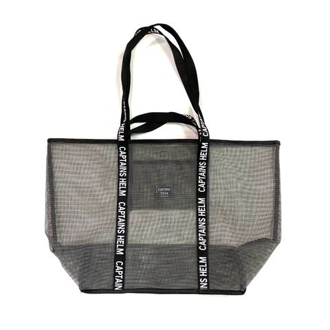 MESH TOTE BAG M (GRAY) / メッシュ トートバッグ