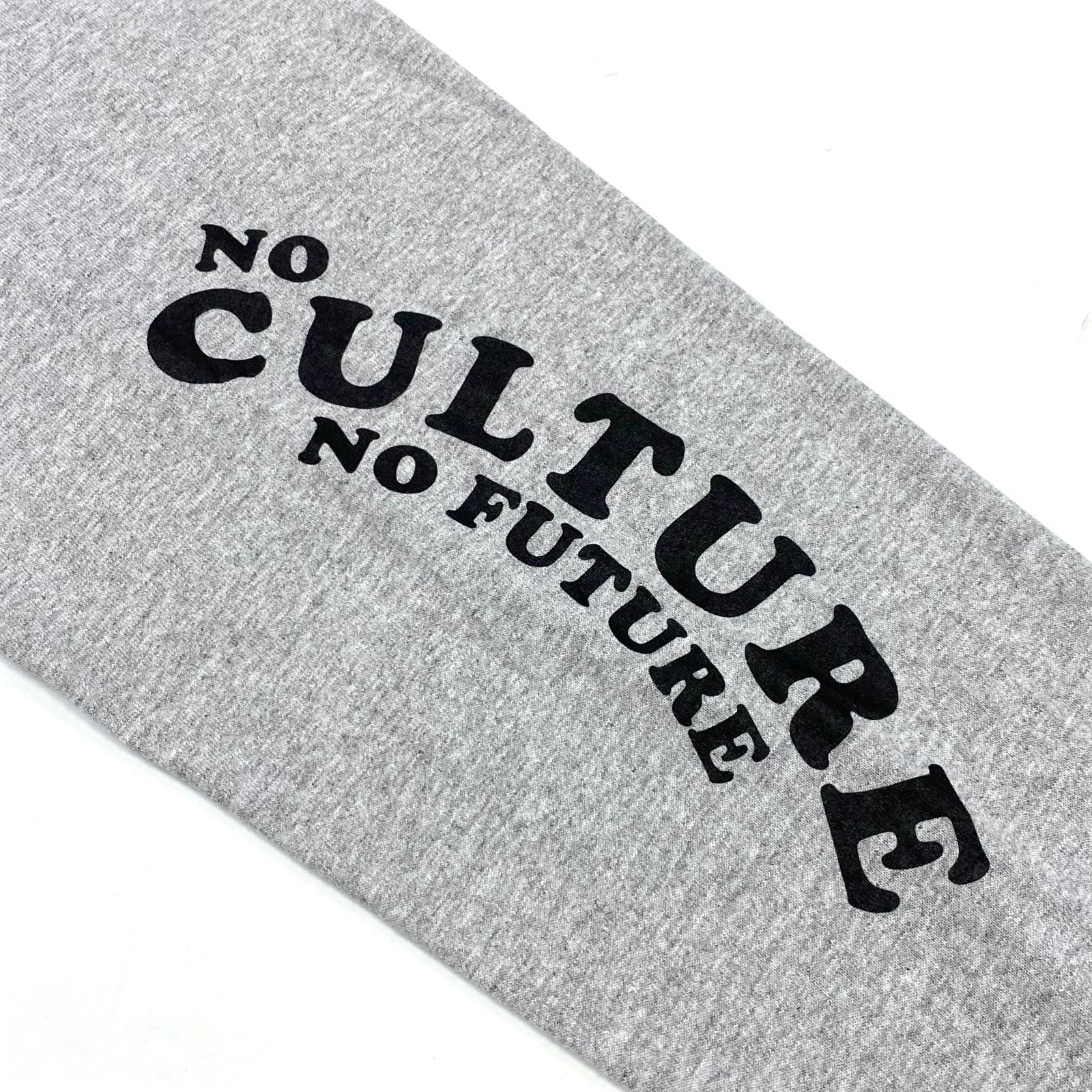 WAVE LOGO L/S TEE (GRAY) / ウェーブ ロゴ ロングスリーブ ポケット Tシャツ