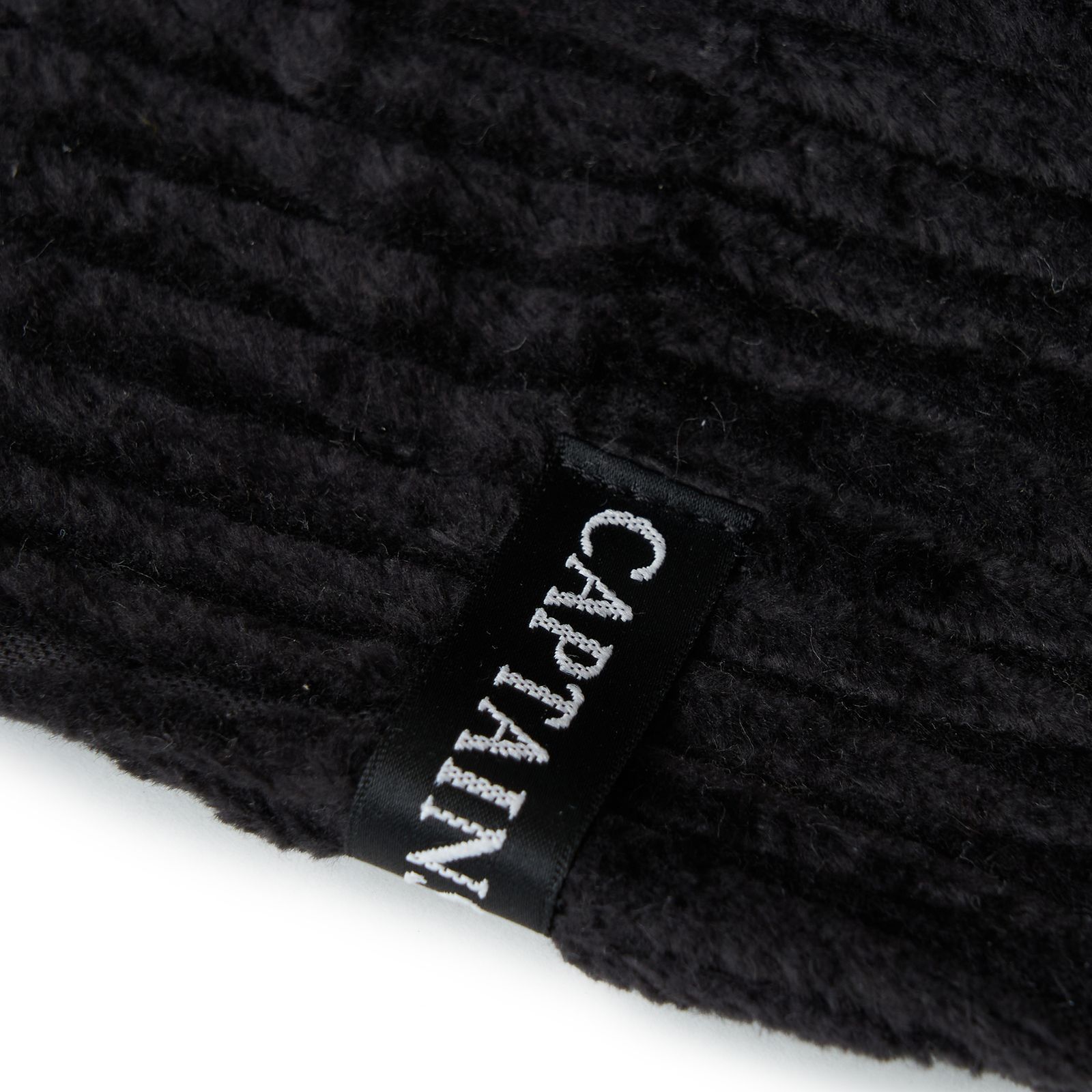 CAPTAINS HELM - FAT CORDUROY BALL HAT (BLACK) / オリジナル