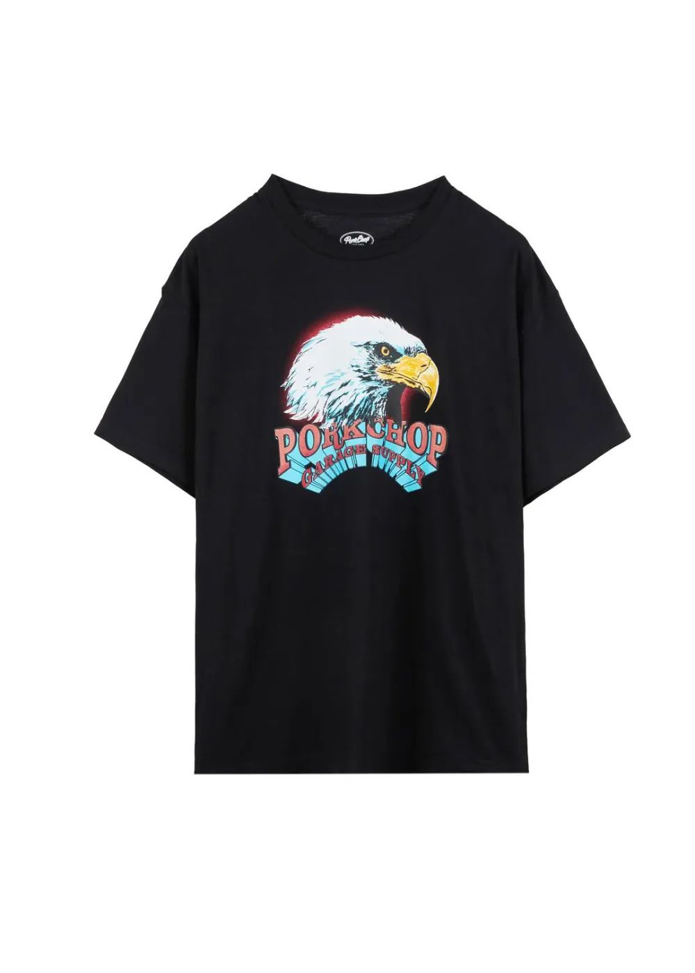 T-SHIRT EAGLE (×MASSES) (BLACK) / マシス コラボレーション Tシャツ
