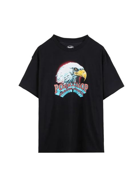 T-SHIRT EAGLE (×MASSES) (BLACK) / マシス コラボレーション Tシャツ