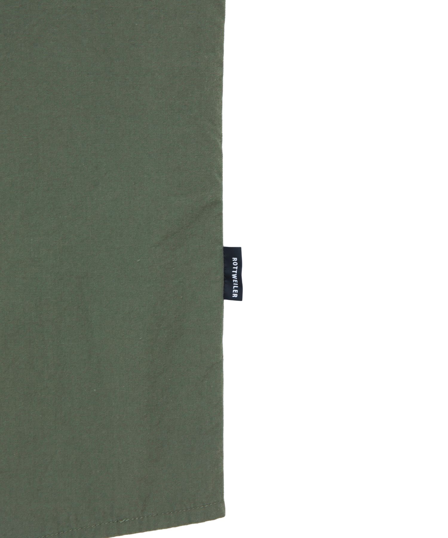 R9 M.I.L OPEN COLLARSHIRT (OLIVE) / ミリタリー シャツ