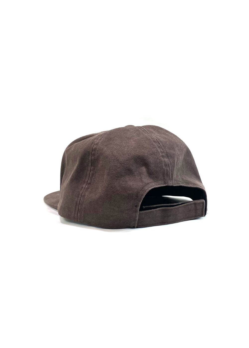 【ラスト1点】1995 OX Baseball CAP (Washed) (BROWN) / ロゴ刺繍 ダッドキャップ
