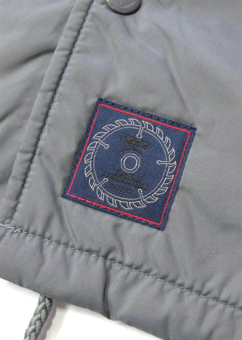 【ラスト1点】Coach Jacket (CHARCOAL) / プリント コーチジャケット