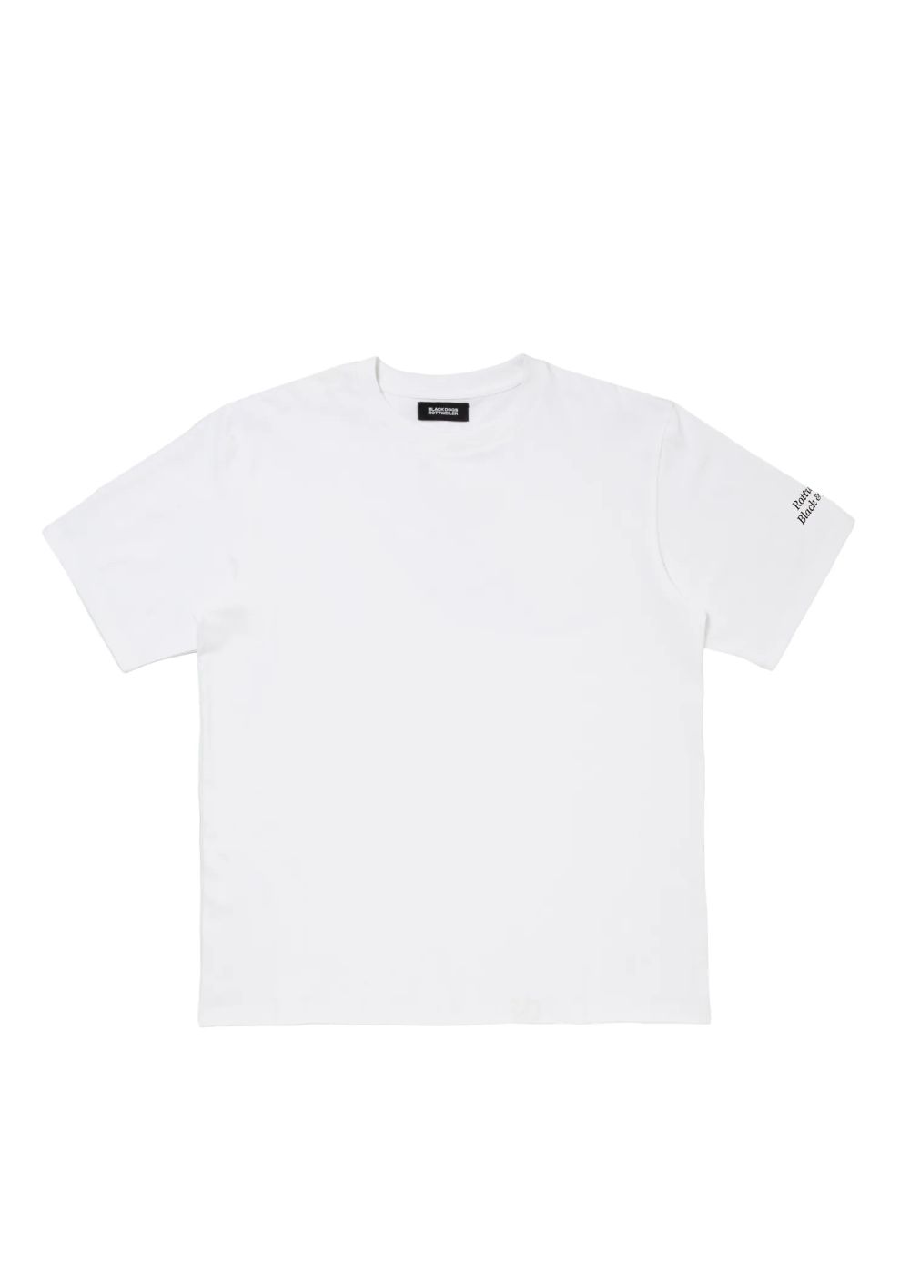 R9 BASIC SS TEE (WHITE) /  オリジナル ロゴプリント Tシャツ