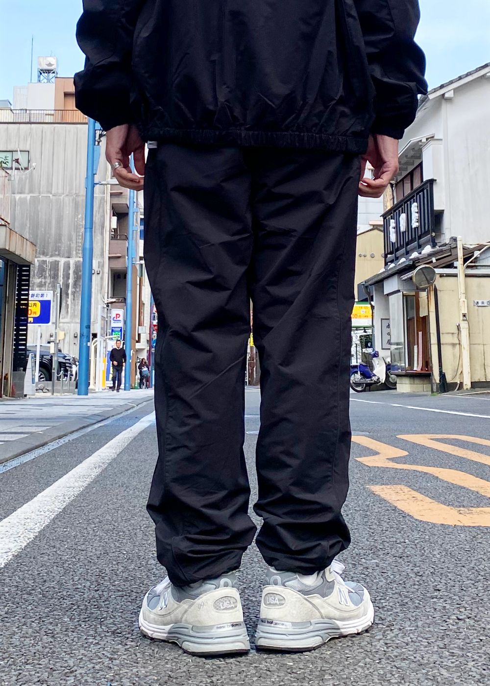Track Pant (BLACK) /トラックパンツ / セットアップ可能