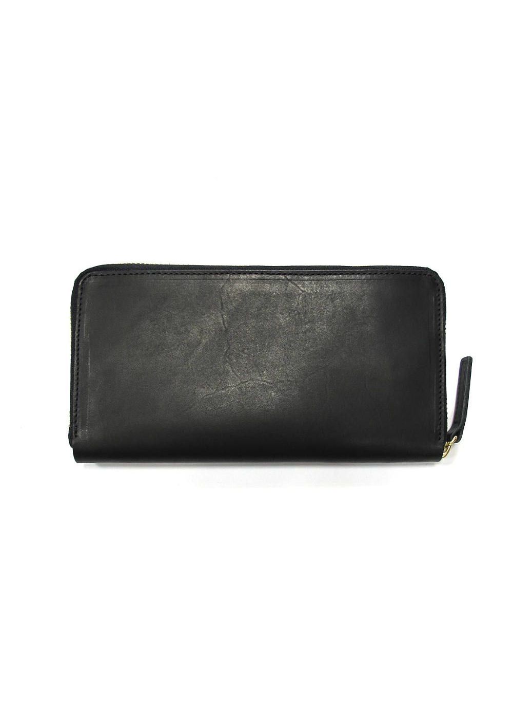 HIDE AND SEEK - 【ラスト1点】LEATHER WALLET (BLACK