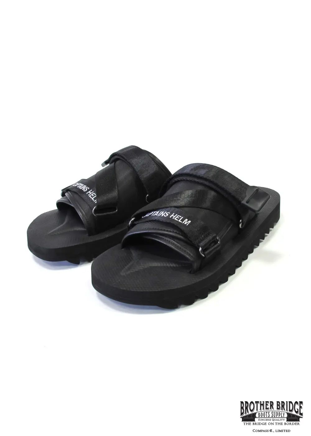 美品!BROTHER BRIDGE X CHT SHARK SOLE W-P CAPTAINS HELM - × BROTHER BRIDGE SHARK SOLE W-P SANDAL