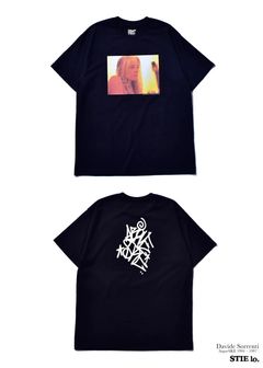 Stie-lo × Davide Sorrenti Orange-Aid T-SH (BLACK) / ×スティーロ×ダヴィデ・ソレンティ コラボフォトT