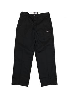 WORK PANTS (BLACK) / チノパンツ
