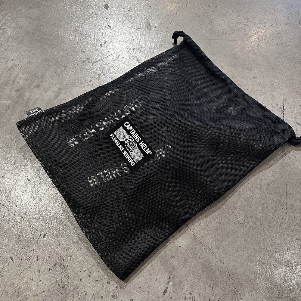 × CYAARVO / LOGO FLIP FLOP with MESH BAG (BLACK) / シアーヴォ コラボ ビーチサンダル メッシュバッグセット