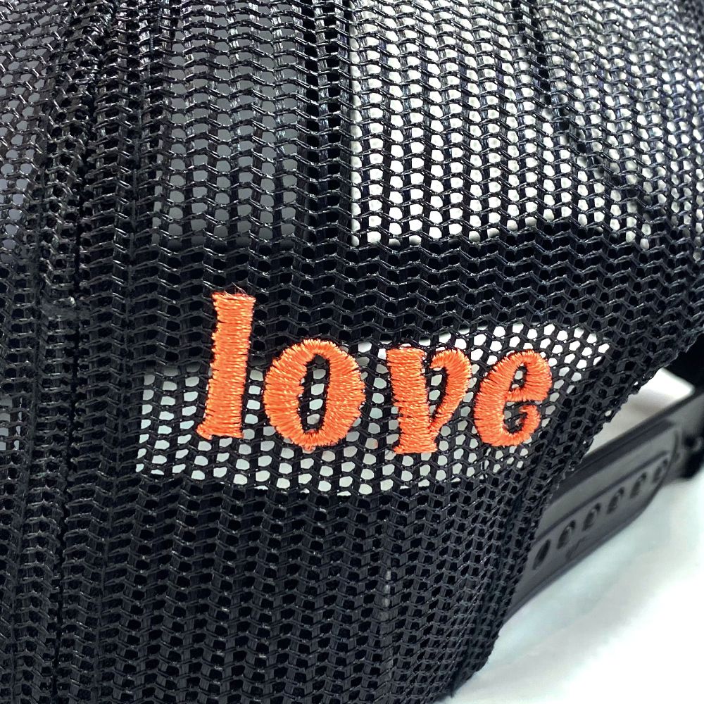 CLASSIC LOGO MESH CAP (CHARCOAL) / ロゴメッシュキャップ