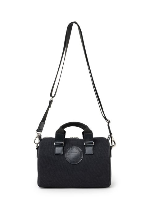 CANVAS MINI BOSTON BAG (BLACK) / キャンバス ミニ ボストンバッグ