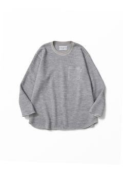 THERMAL SHIRT (GRAY) / サーマル カットソー