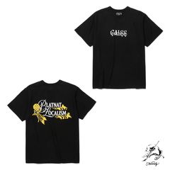 BINDER NECK R&F VINTAGE T-SHIRT ＜NATURALLY PAINT DESIGN＞ (BLACK) / ×ナチュラリーペイント コラボ Tシャツ