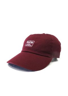COTTON CAP (BURGUNDY) / ×TAMAGAWA DINER コラボキャップ