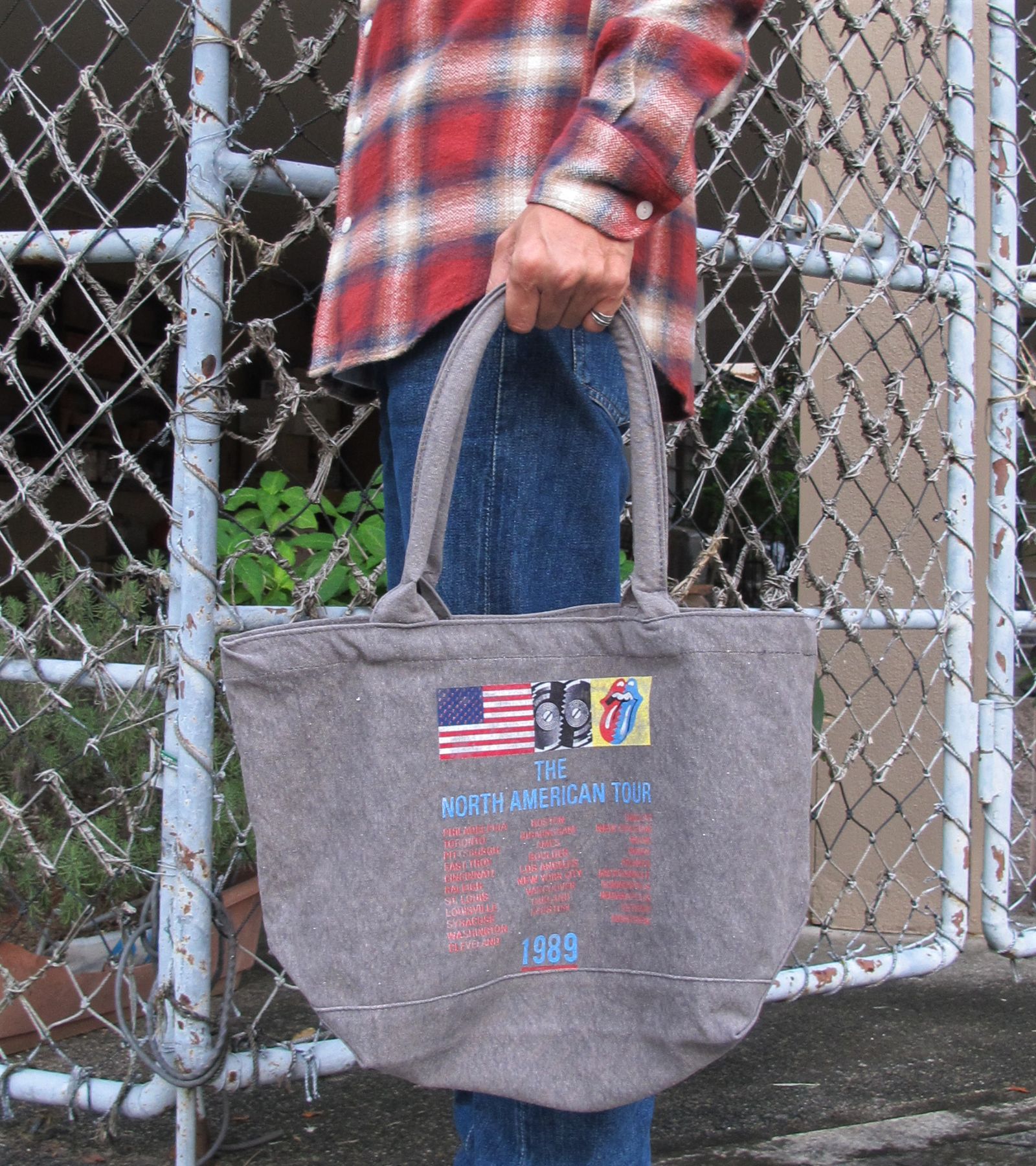 TMT - THE ROLLING STONES×TMT WASH TOTE (THE NORTH AMERICAN TOUR 