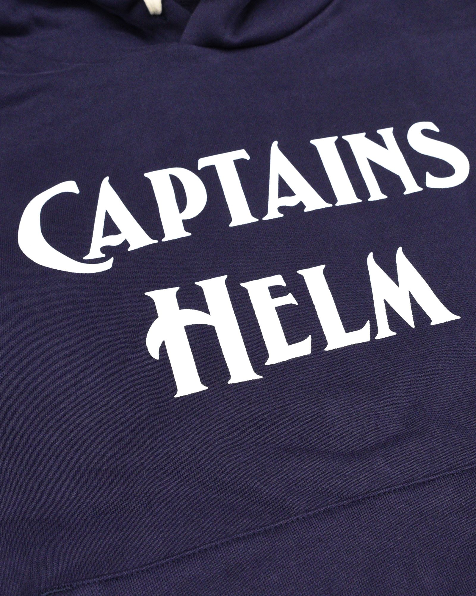 CLASSIC LOGO HOODIE (NAVY) / ロゴ プリント スウェット パーカー