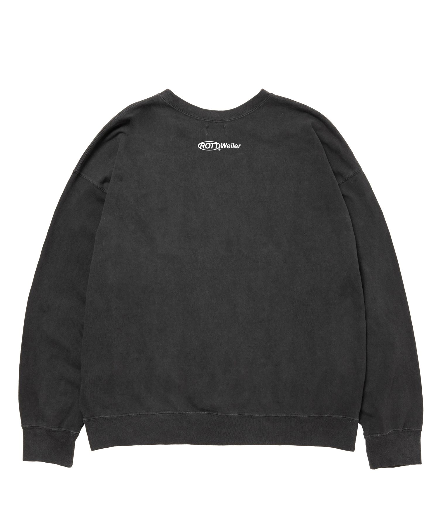 PIG RW SWEATER (BLACK) / オリジナル ピグメント スウェット