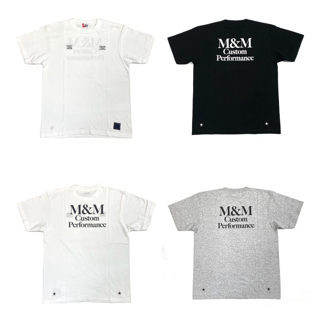 m&m custom performance 半袖スウェット 日本製