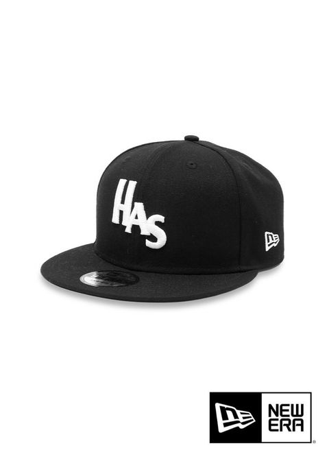 HAS NEWERA CAP (BLACK) / ニューエラ コラボベースボールキャップ