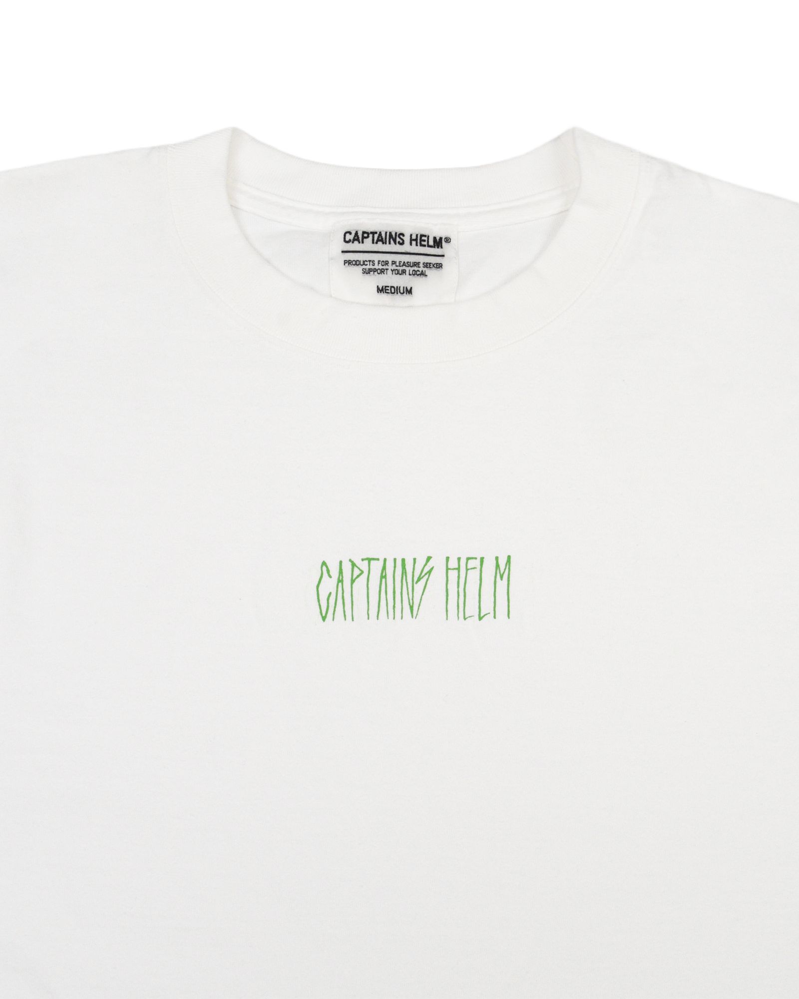 "OCEANSIDE DIVISION" US LOGO SS TEE  (WHITE) / ロゴ プリント Tシャツ