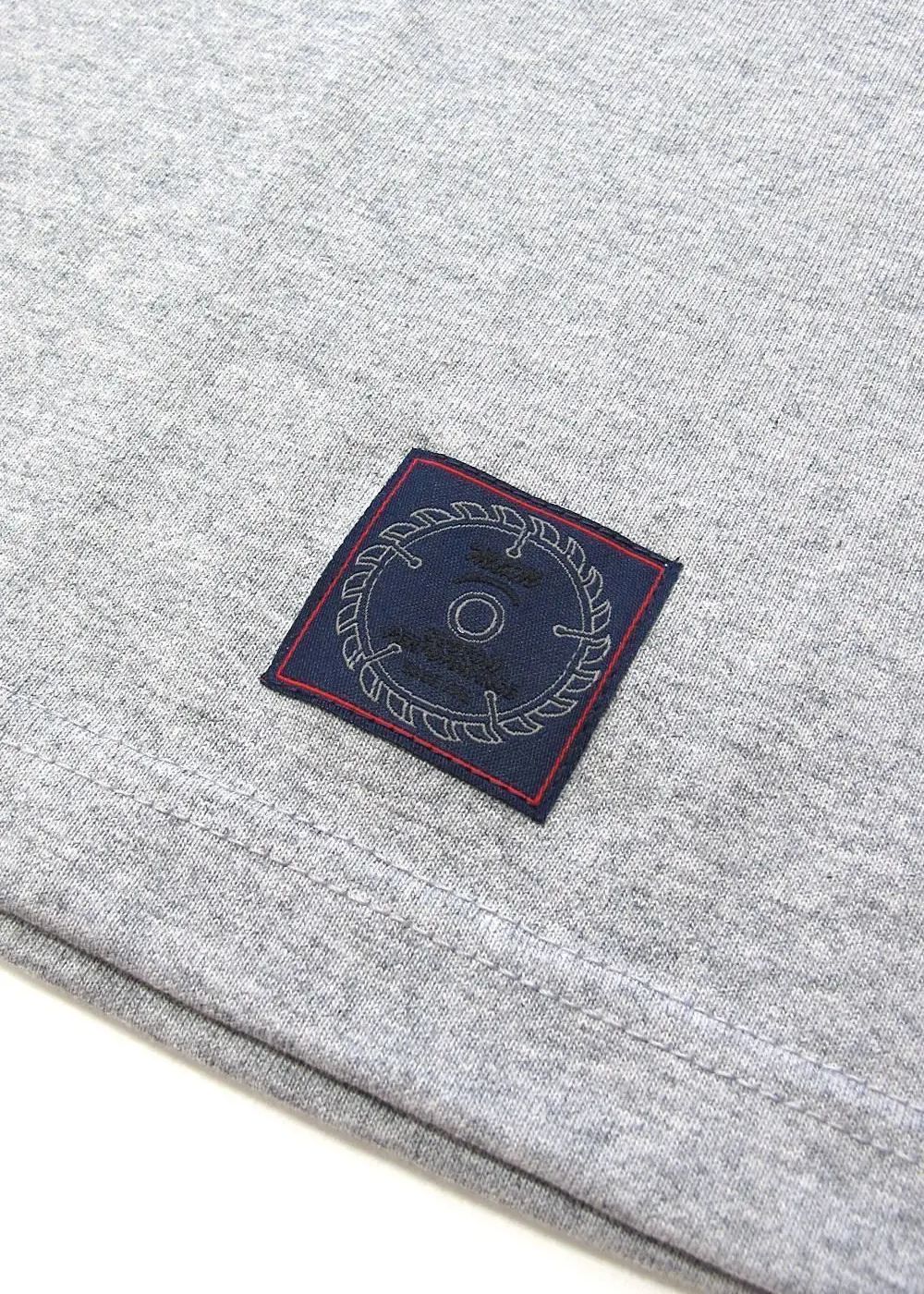 Edge Star Pocket Tee (ASH GRAY) / バックプリント ポケットTシャツ