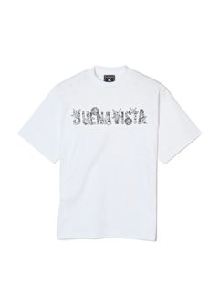 YOKOO雑踏髑髏 tee (WHITE) / ×横尾忠則 コラボ Tシャツ