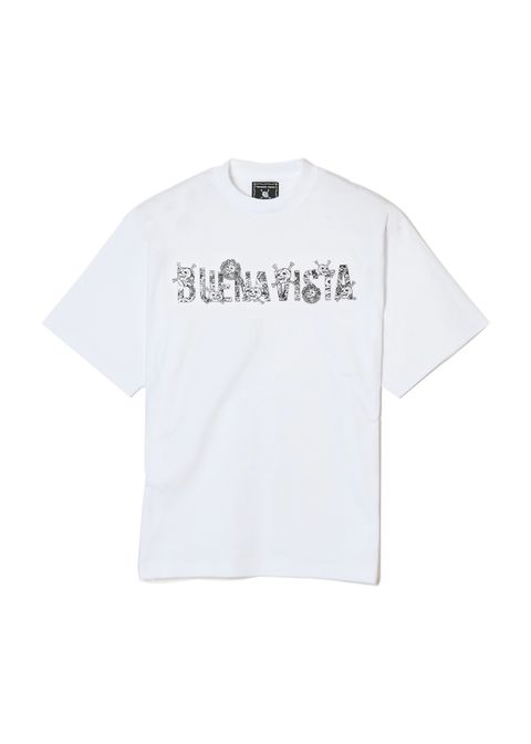 YOKOO雑踏髑髏 tee (WHITE) / ×横尾忠則 コラボ Tシャツ