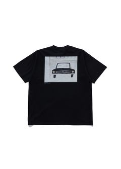 S/S POCKET TEE "LID" (BLACK) / ×YUTA YAMANO コラボ Tシャツ