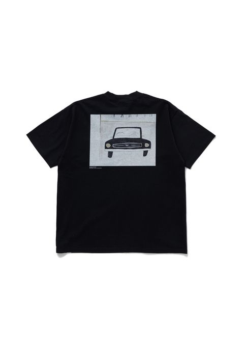 S/S POCKET TEE "LID" (BLACK) / ×YUTA YAMANO コラボ Tシャツ