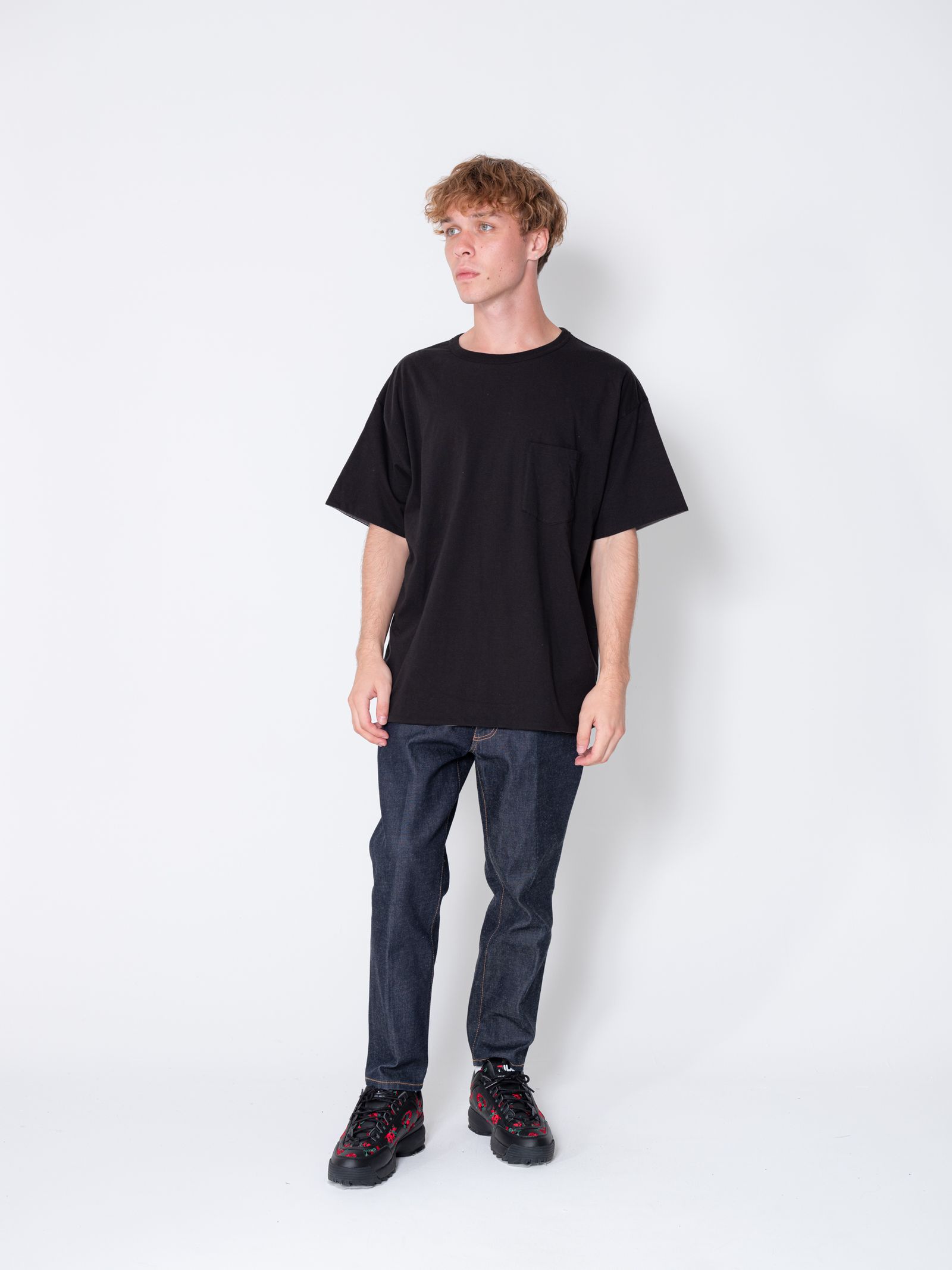 MINEDENIM - × Los Angeles Apparel 2 Pack T-Shirts (BLACK MINEDENIM - × Los Angeles Apparel 2 Pack T-Shirts (BLACK