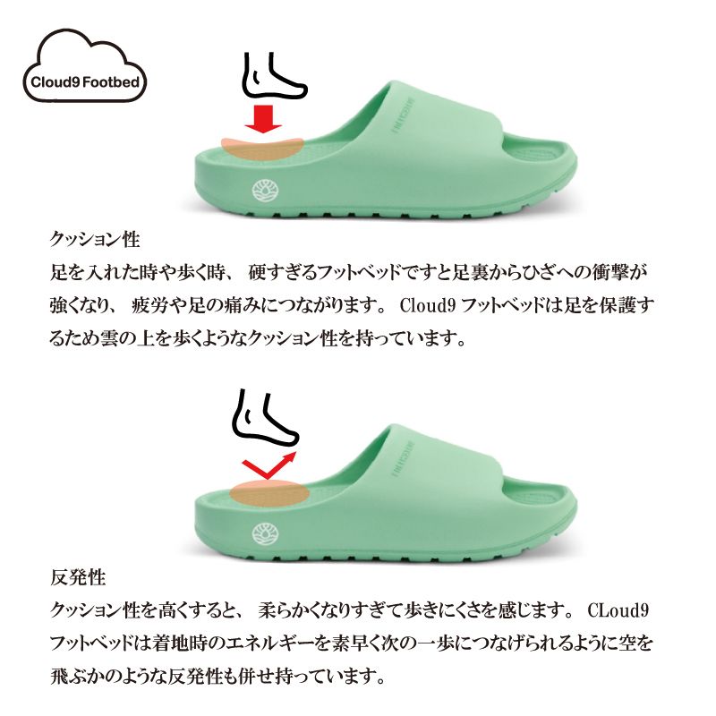 CLOUD9 SLIDE (TAN) / クラウド9 スライド